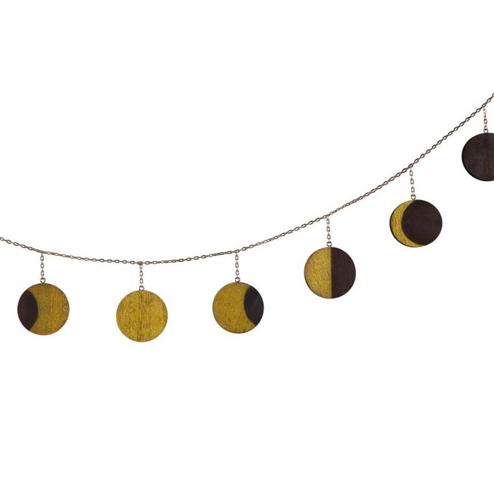 🌻NEW🌻 Bohemian Moon Phase Wood Wall Hanging - Picture 4 of 6